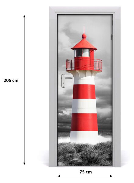 Adesivo per porta Faro 75x205 cm