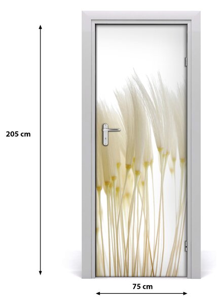 Adesivo per porta Dente di leone 75x205 cm