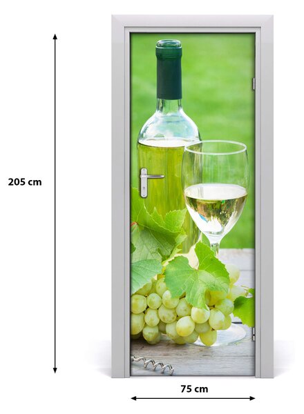 Rivestimento Per Porta Uva e vino 75x205 cm
