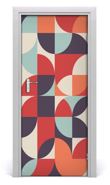 Poster adesivo per porta Background astratto 75x205 cm