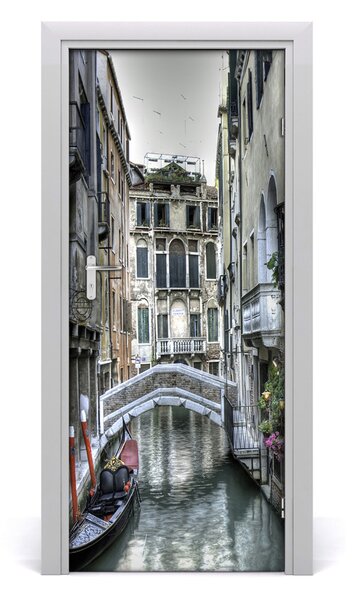 Adesivo per porta interna Venezia, Italia 75x205 cm