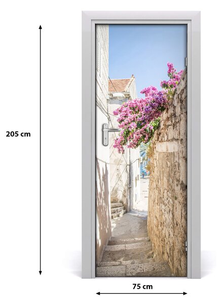 Poster adesivo per porta Corkula 75x205 cm