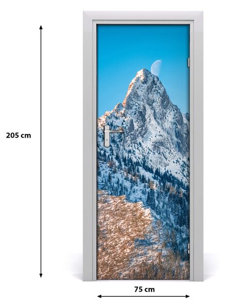 Adesivo per porta Giewont Tatry 75x205 cm