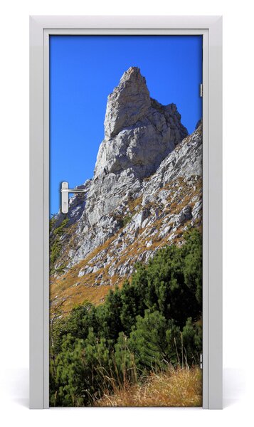 Poster adesivo per porta Little Giewont Tatry 75x205 cm