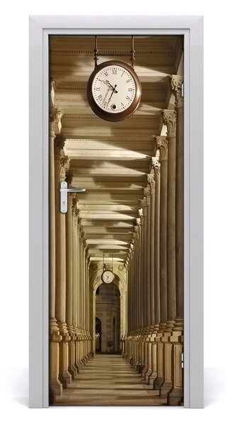 Adesivo per porta Market Colonnade 75x205 cm