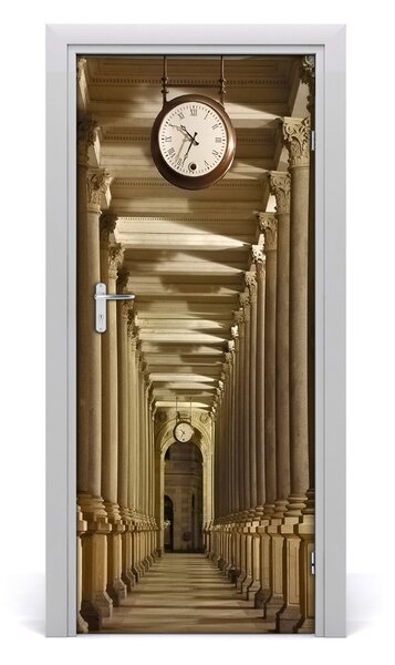 Adesivo per porta Market Colonnade 75x205 cm