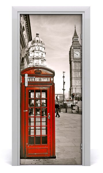Rivestimento Per Porta Big Ben vintage 75x205 cm