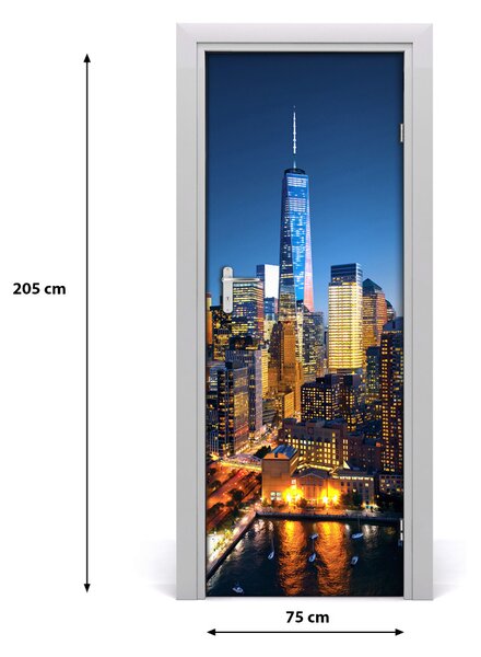 Rivestimento Per Porta New York City 75x205 cm