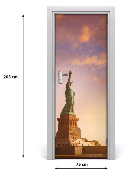 Rivestimento Per Porta statua della Libert? 75x205 cm