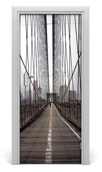 Adesivo per porta interna Bridge di Brookliński 75x205 cm
