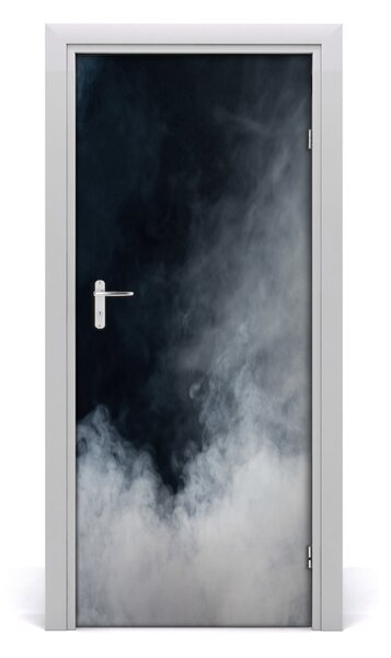 Adesivo per porta Fumo bianco per la casa 75x205 cm