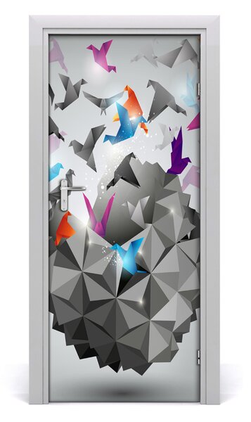 Poster adesivo per porta Libert? di carta 75x205 cm