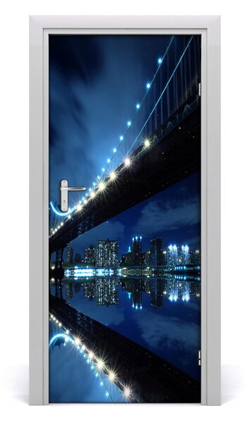 Rivestimento Per Porta Manhattan New York 75x205 cm