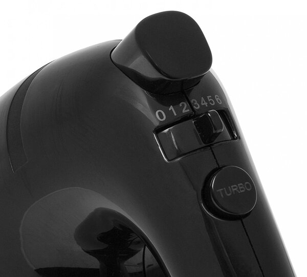 TRISTAR Sbattitore 6 Velocit Potenza 300W con Turbo e Fruste in Acciaio colore Nero - MX-4201