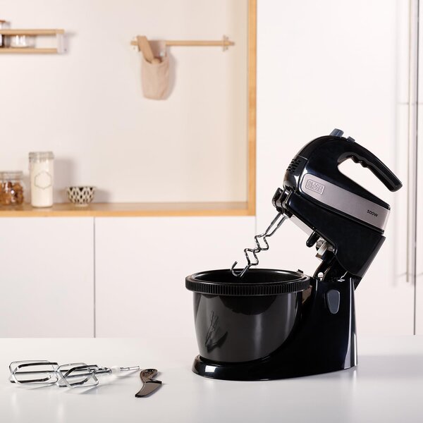 Black & Decker Sbattitore con Ciotola Potenza 500W 5 Velocit Capacit 2,5 Litri colore Nero - BXMXA500E