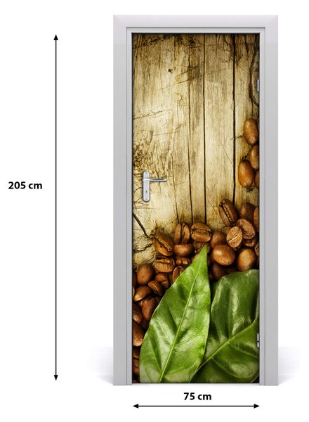 Rivestimento Per Porta Chicchi di caff? 75x205 cm
