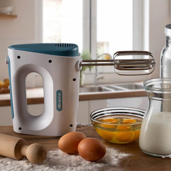 Ariete Sbattitore Elettrico Mixer Breakfast Potenza 450 Watt 5 Velocit Funzione Turbo colore Bianco - 00C154501AR0