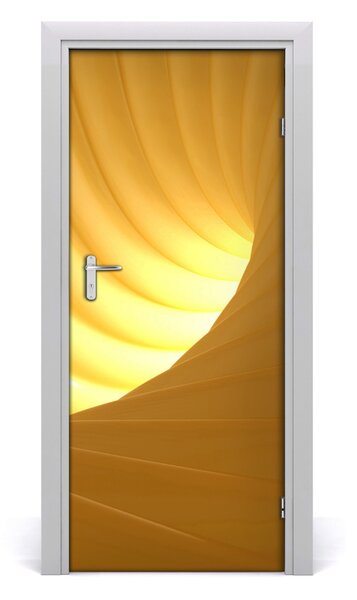 Sticker porta Vortex di astrazione 75x205 cm