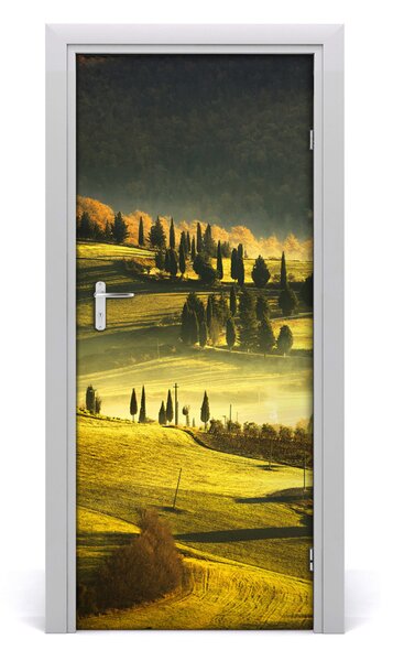 Rivestimento Per Porta Paesaggio rurale 75x205 cm