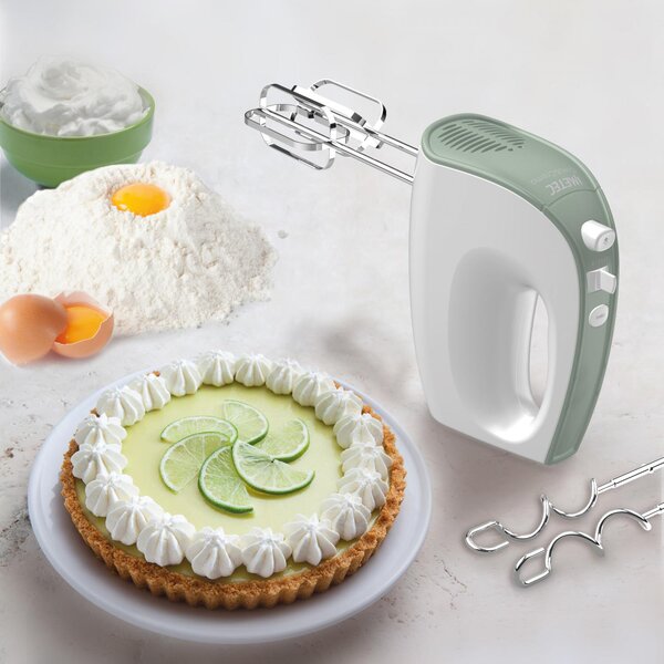 Imetec Sbattitore elettrico Mixer 500 Watt colore Bianco Verde - 7485 Crea&Crema