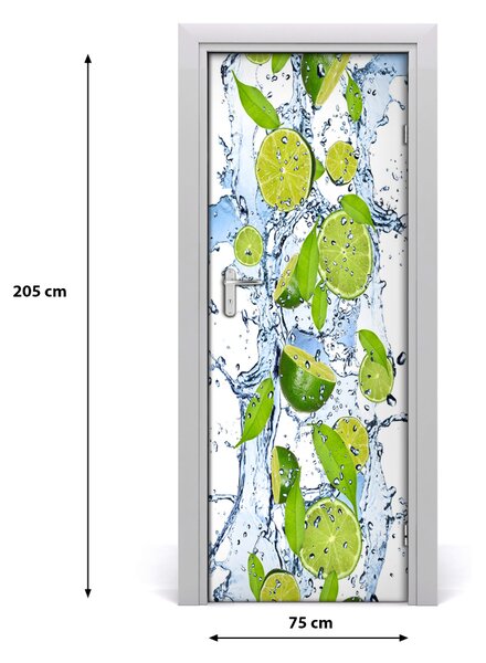 Rivestimento Per Porta Calce e acqua 75x205 cm