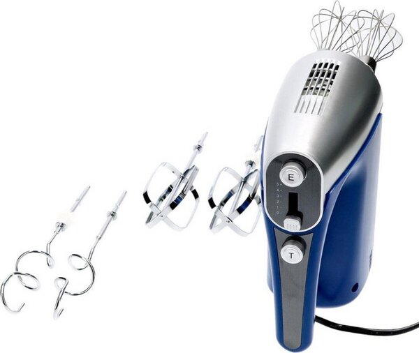 DCG Sbattitore Elettrico Mixer CON Ciotola Capacit 3 Litri Potenza 400W colore Blu/Inox - HM2480