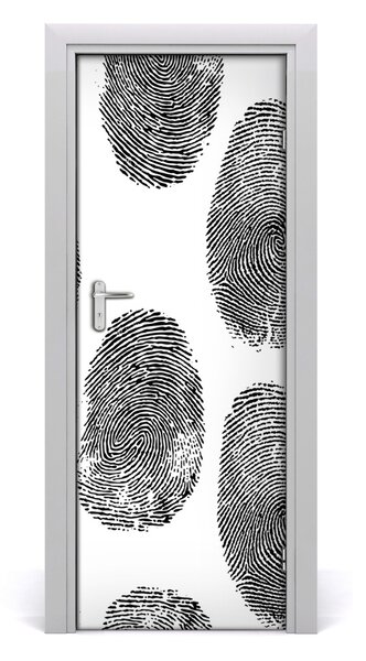 Adesivo per porta Impronte digitali 75x205 cm