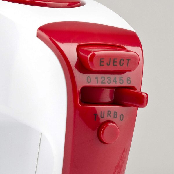 G3 Ferrari Sbattitore elettrico Mixer Potenza 250 Watt 6 Velocit Funzione Turbo colore Bianco / Rosso - G20079 Animadolce