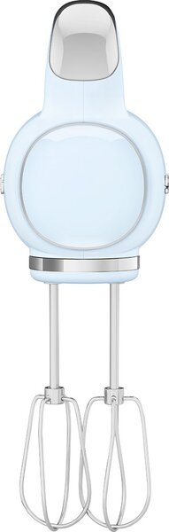 Smeg Sbattitore Elettrico Mixer Potenza 250 Watt con 9 Velocit + Funzione Turbo colore Azzurro Lucido - HMF01PBEU 50's Style
