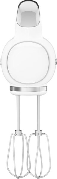 Smeg Sbattitore Elettrico Mixer Potenza 250 Watt con 9 Velocit + Funzione Turbo colore Bianco Lucido - HMF01WHEU 50's Style