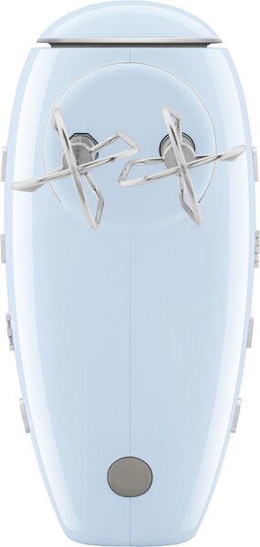 Smeg Sbattitore Elettrico Mixer Potenza 250 Watt con 9 Velocit + Funzione Turbo colore Azzurro Lucido - HMF01PBEU 50's Style