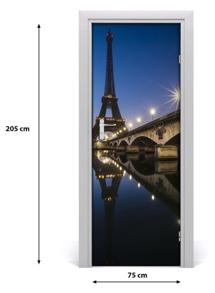Rivestimento Per Porta Torre Eiffel 75x205 cm