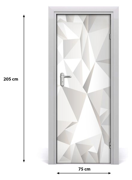 Adesivo per porta Background astratto 75x205 cm