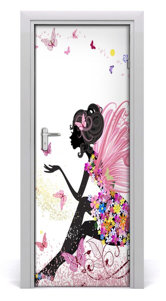 Poster adesivo per porta Fata Madrina 75x205 cm