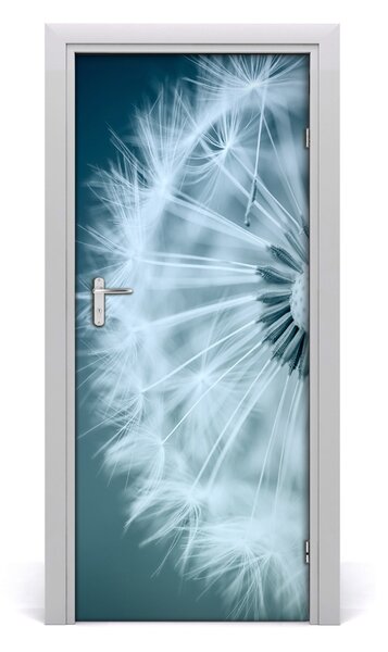 Adesivo per porta Dente di leone 75x205 cm