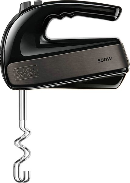 Black & Decker Sbattitore elettrico Mixer Potenza 500 Watt 5 Velocit colore Nero - BXMX500E