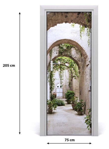 Rivestimento Per Porta Arkada al castello 75x205 cm