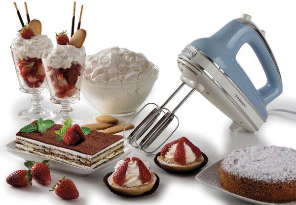 Ariete Sbattitore Elettrico Potenza 450W 5 Velocit 2 Fruste colore Celeste 1548 Vintage - 00C154805AR0