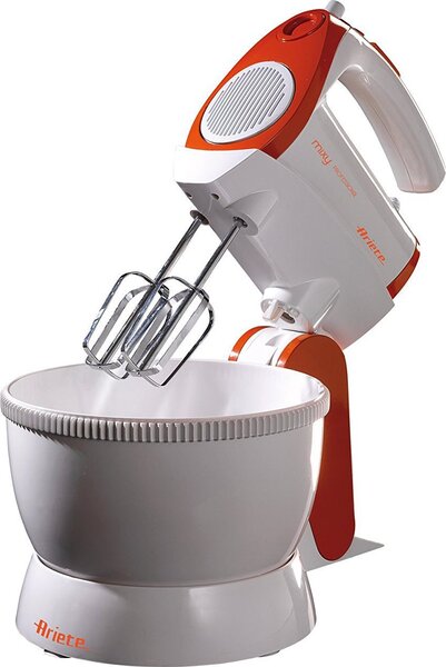 Ariete Sbattitore elettrico Mixer Professionale con Tazza Capacit in litri 2,4 5 velocit Tasto Turbo - 1565/1 Mixy Professional