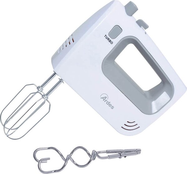 Ardes Sbattitore Potenza 300 Watt 2 Velocit con Funzione Turbo colore Bianco - ARSBAT01 Spinny