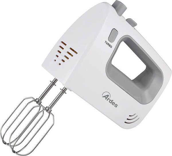 Ardes Sbattitore Potenza 300 Watt 2 Velocit con Funzione Turbo colore Bianco - ARSBAT01 Spinny