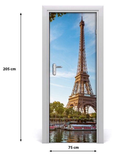 Rivestimento Per Porta Torre Eiffel 75x205 cm