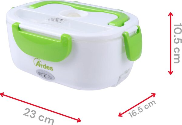Ardes Scaldavivande Elettrico portatile Capacit 1 Litro Contenitori interni portaposate e Coperchio per Liquidi - AR1K01G Calidus