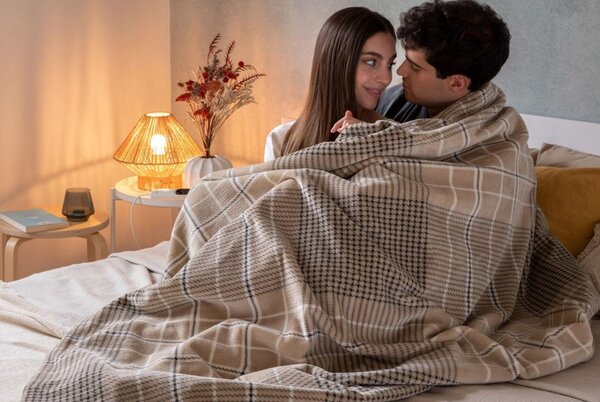Imetec Scaldaletto Matrimoniale Plaid Elettrico 180x140 cm - Adapto lgance 16936