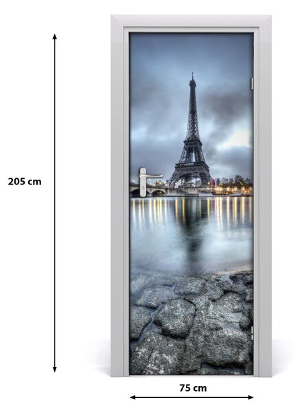 Rivestimento Per Porta Torre Eiffel 75x205 cm