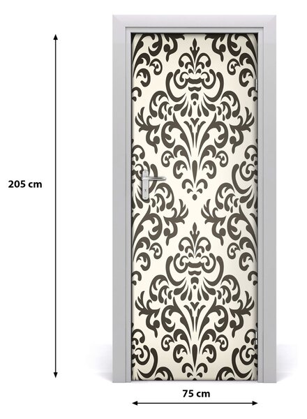Poster adesivo per porta Ornamenti di fondo 75x205 cm
