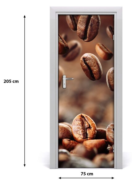 Rivestimento Per Porta Chicchi di caff? 75x205 cm