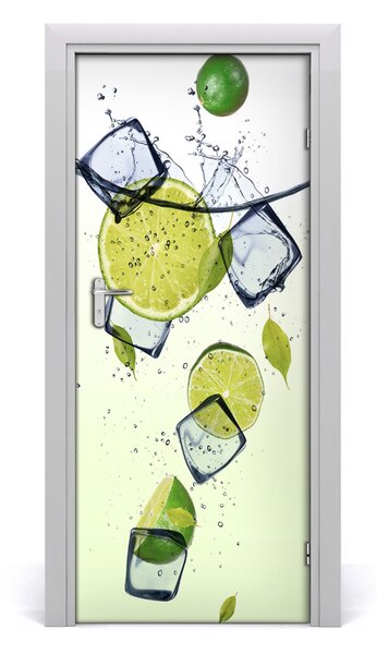 Rivestimento Per Porta Lime e ghiaccio 75x205 cm