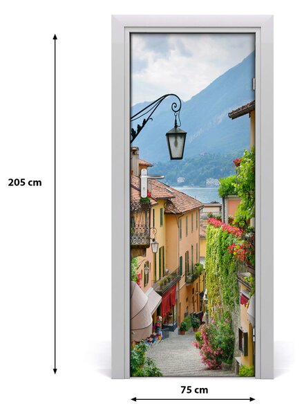 Rivestimento Per Porta Strade italiane 75x205 cm