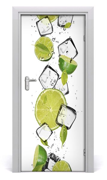 Rivestimento Per Porta Lime e ghiaccio 75x205 cm